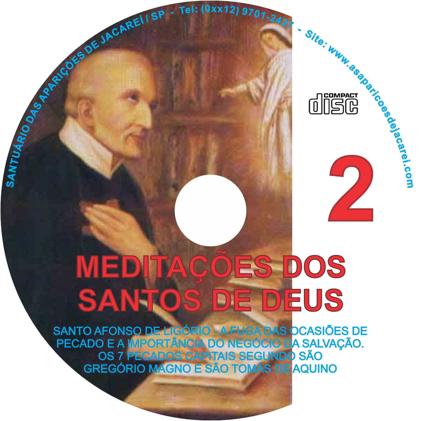 CD Meditações dos Santos de Deus 2 CD Meditações dos Santos de Deus 2